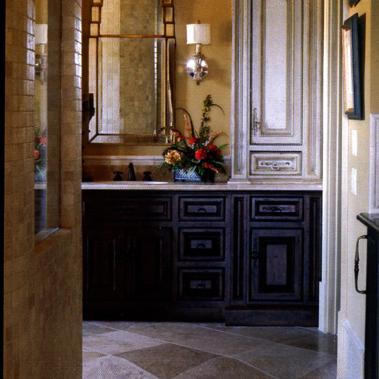 Фото Композиция мебельная для ванной - стиль Американская классика - Для ванной - Купить в Интернет-магазине Фото Композиция мебельная для ванной - стиль Американская классика - Для ванной - Купить в Интернет-магазине