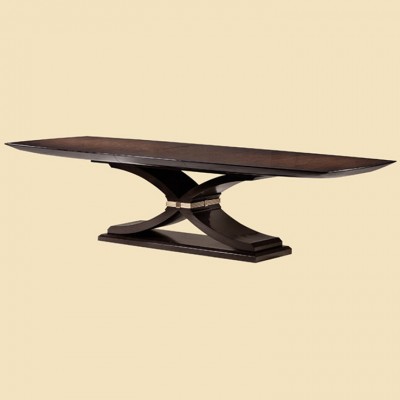 Фото Стол обеденный - стиль Transitional - Для столовой - большие обеденные столы производства США - Marge Carson - Samba Collection - Купить в Интернет-магазине