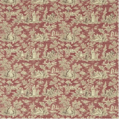 Фото Ткань портьерная с рисунком - Туаль - стиль Английский - Коричневая - Купить в Интернет-магазине