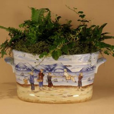 Фото Кашпо - стиль Классический - Фарфоровое - Купить в Интернет-магазине