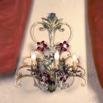 Фото Бра, светильник настенный - стиль Европейская классика - Хрустальный - Купить в Интернет-магазине