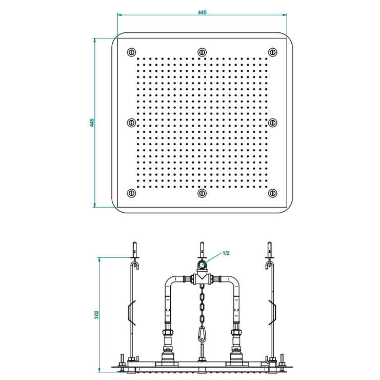 Фото Смеситель для душа и ванны - стиль Современный - Купить в Интернет-магазине