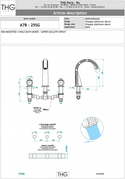 Фото Смеситель для душа и ванны - стиль Европейский - Купить в Интернет-магазине