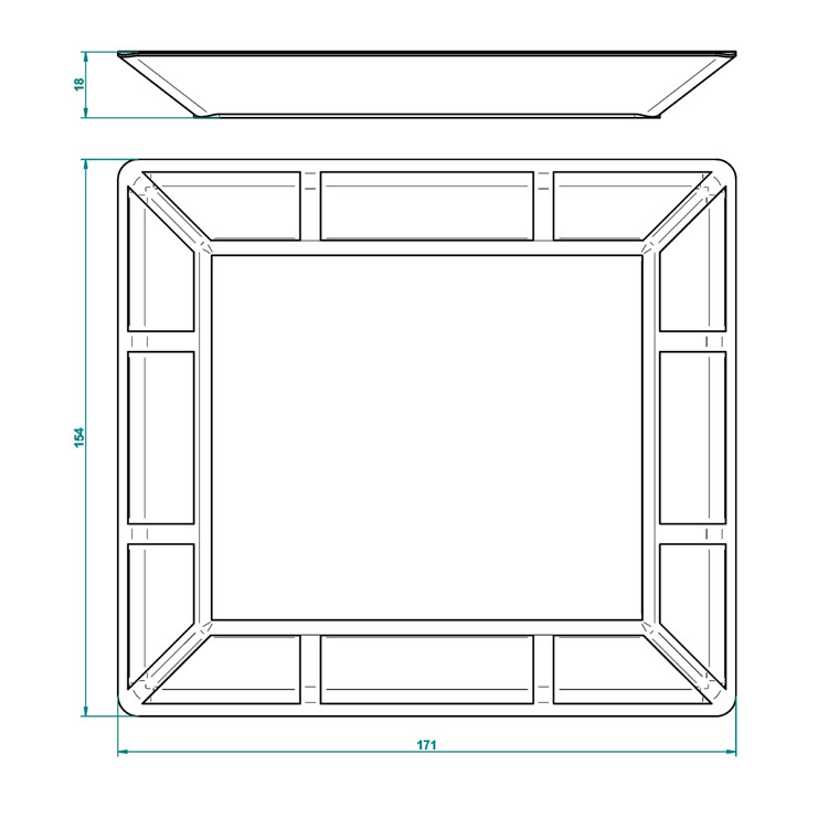 Фото Поднос, блюдце для ванной - стиль Европейский - Купить в Интернет-магазине