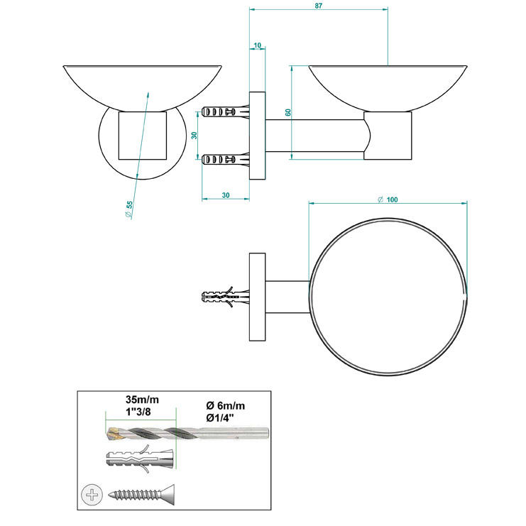 Фото Мыльница настенная - стиль Европейский - Купить в Интернет-магазине Фото Мыльница настенная - стиль Европейский - Купить в Интернет-магазине