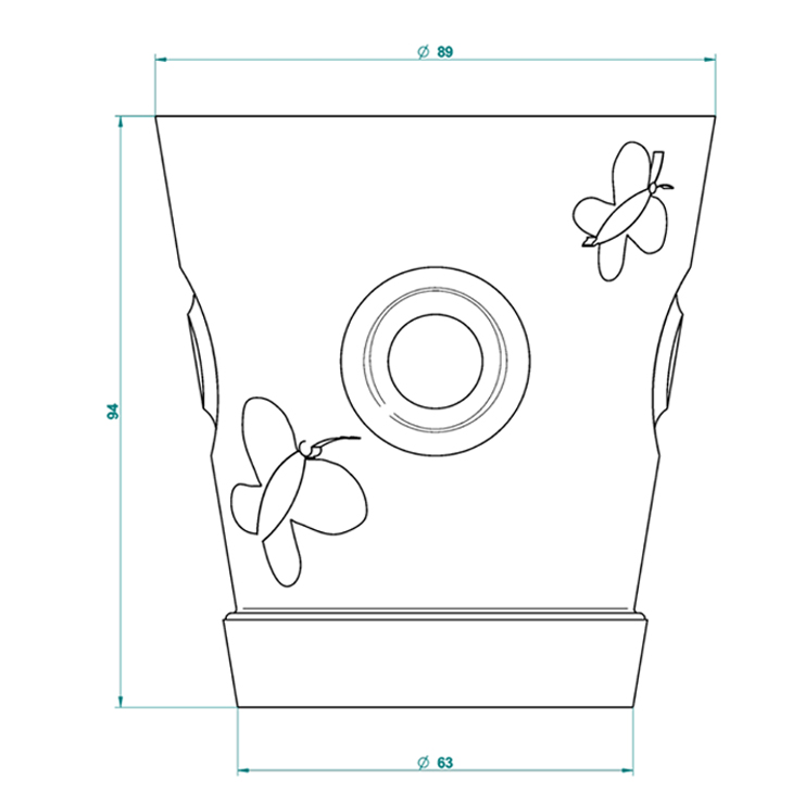 Фото Стакан настольный для ванной - стиль Европейский - Купить в Интернет-магазине