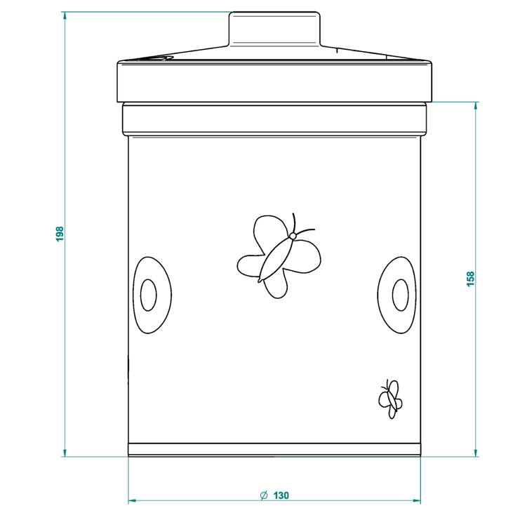 Фото Баночка, коробочка косметическая - стиль Европейский - Купить в Интернет-магазине