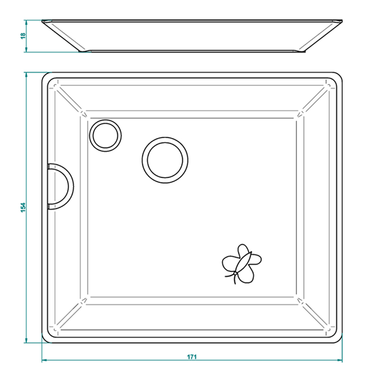 Фото Поднос, блюдце для ванной - стиль Европейский - Купить в Интернет-магазине