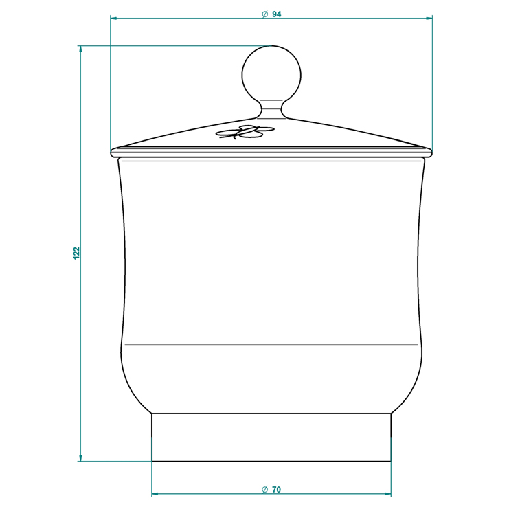 Фото Баночка, коробочка косметическая - стиль Европейский - Купить в Интернет-магазине Фото Баночка, коробочка косметическая - стиль Европейский - Купить в Интернет-магазине