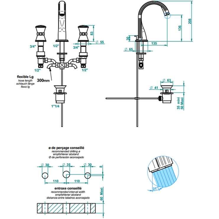 Фото Смеситель для раковины - стиль Европейский - Купить в Интернет-магазине Фото Смеситель для раковины - стиль Европейский - Купить в Интернет-магазине