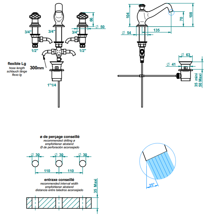 Фото Смеситель для раковины - стиль Европейский - Купить в Интернет-магазине Фото Смеситель для раковины - стиль Европейский - Купить в Интернет-магазине