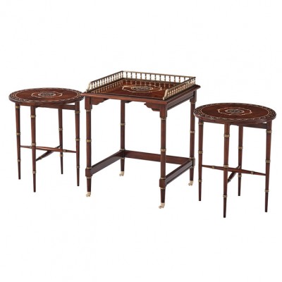 Фото Стол под лампу - стиль Английская классика - Для гостиной - В наличии - Купить в Интернет-магазине