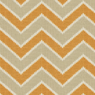 Фото Ткань портьерная с рисунком - Орнамент - стиль Английский - Оранжевый - Купить в Интернет-магазине