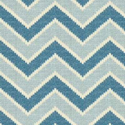 Фото Ткань портьерная с рисунком - Орнамент - стиль Английский - Синий - Купить в Интернет-магазине