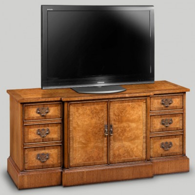 Фото ТВ консоль - стиль Английская классика - Для комната развлеченья - Купить в Интернет-магазине