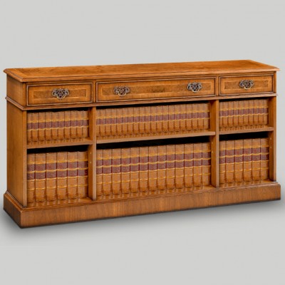 Фото Шкаф книжный/библиотека - стиль Английская классика - Для кабинета - Купить в Интернет-магазине