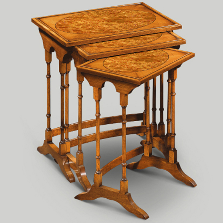 Фото Стол под лампу - стиль Английская классика - Для гостиной - Купить в Интернет-магазине