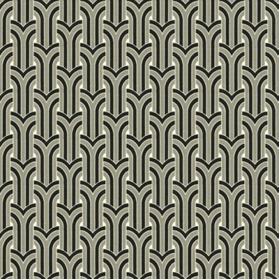 Фото Ткань портьерная с рисунком - Орнамент - стиль Современный - Серый - Купить в Интернет-магазине