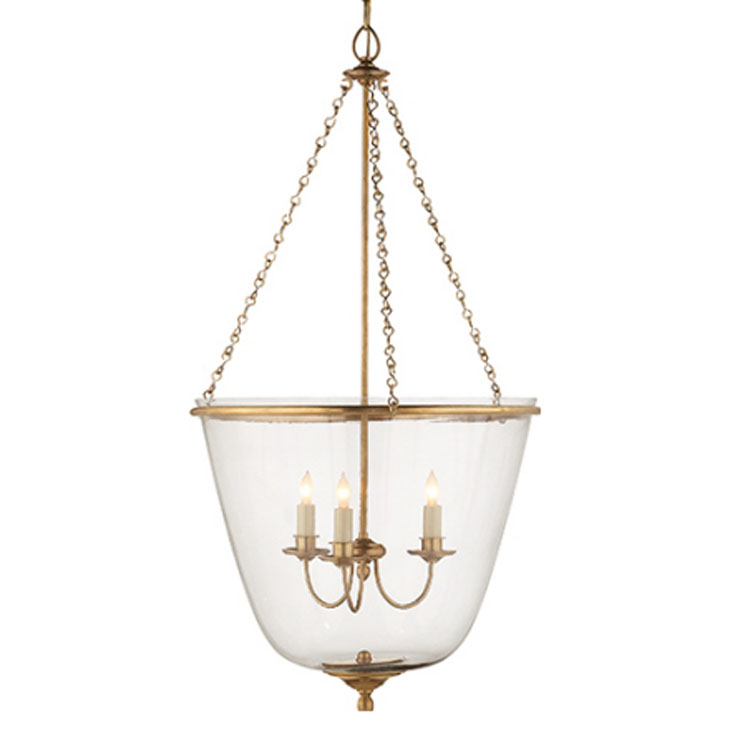 Фото Фонарь - стиль Американская классика - Стеклянный - Купить в Интернет-магазине