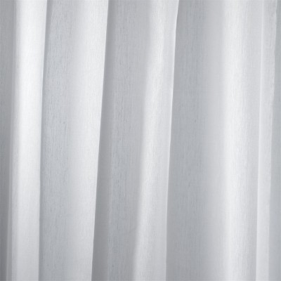 Фото Ткань портьерная однотонная - Текстурная ткань - стиль Современный - Серебристая - Купить в Интернет-магазине
