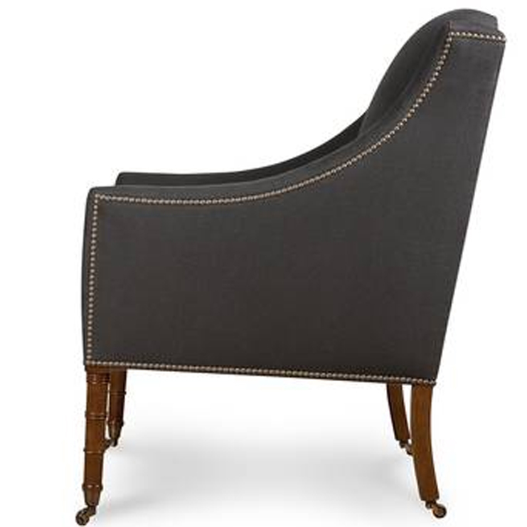 Фото Кресло обитое - стиль Викторианский - Для гостиной - удобное кресло производства США - Beaumont & Fletcher - Francie Фото Кресло обитое - стиль Викторианский - Для гостиной - удобное кресло производства США - Beaumont & Fletcher - Francie