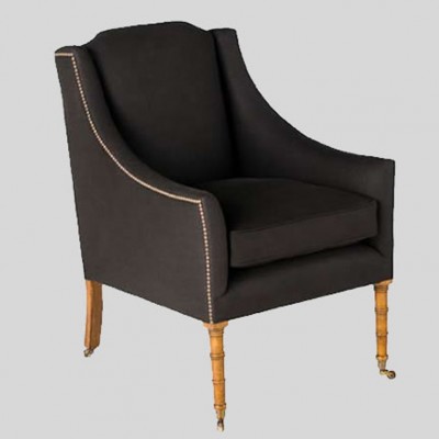 Фото Кресло обитое - стиль Викторианский - Для гостиной - удобное кресло производства США - Beaumont & Fletcher - Francie