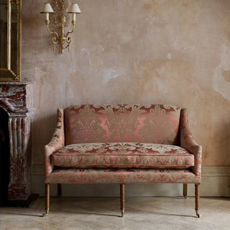 Фото Диван малый - стиль Викторианский - Для гостиной - Купить в Интернет-магазине