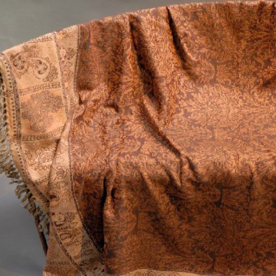 Фото Плед - стиль Европейский - Коричневый - Купить в Интернет-магазине