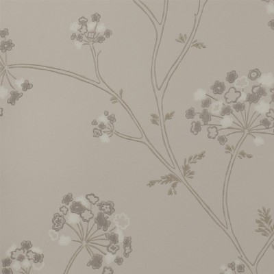 Фото Обои с рисунком - Цветы - стиль Английская классика - Серые - Купить в Интернет-магазине