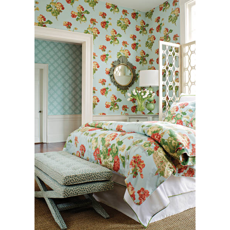 Фото Обои с рисунком - Цветы - стиль Американский - Желтые - Купить в Интернет-магазине