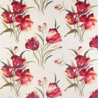 Фото Ткань портьерная с рисунком - Цветы - стиль Английский - Купить в Интернет-магазине