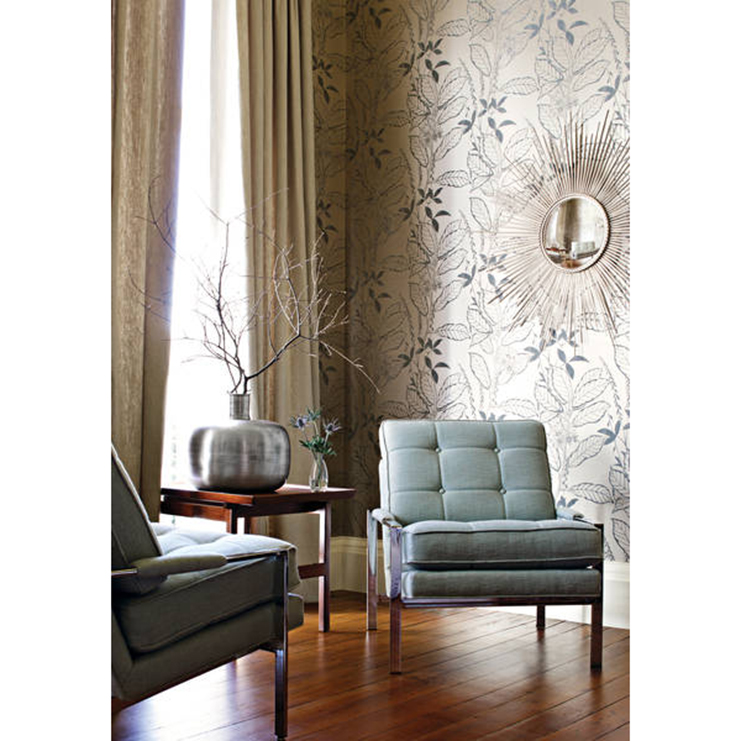 Фото Обои с рисунком - Растение - стиль Американский - Коричневые - Купить в Интернет-магазине