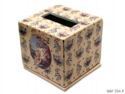 Фото Коробка для салфеток - стиль Дизайнерский - Фарфоровая - В наличии - Купить в Интернет-магазине