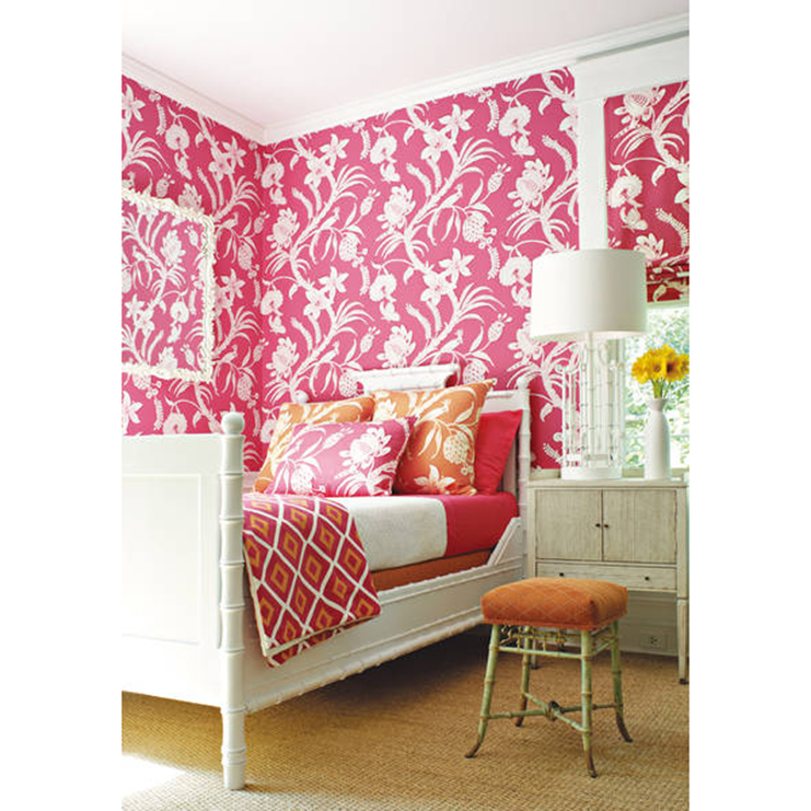 Фото Обои с рисунком - Орнамент - стиль Американский - Светло-серые - Купить в Интернет-магазине