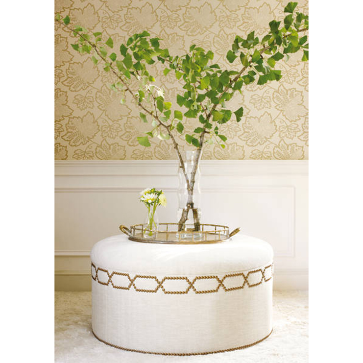 Фото Обои с рисунком - Растение - стиль Американский - Кремовые - Купить в Интернет-магазине