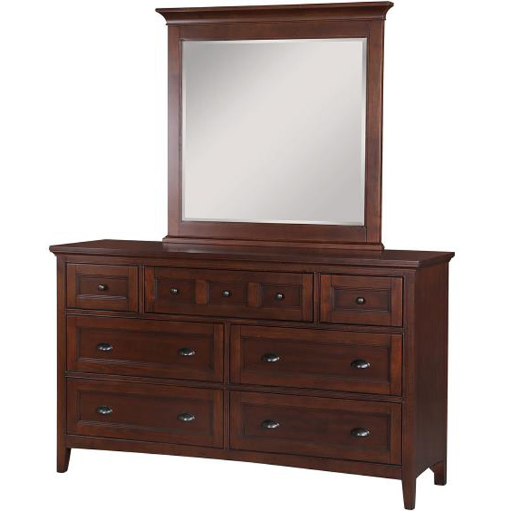 Фото Зеркало настенное - стиль Transitional - Для спальни - Купить в Интернет-магазине