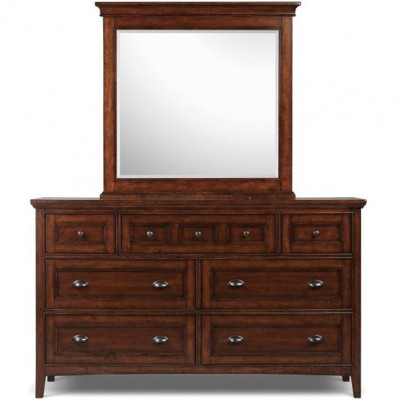 Фото Зеркало настенное - стиль Transitional - Для спальни - Купить в Интернет-магазине