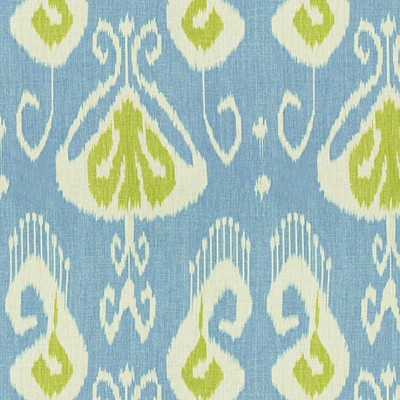 Фото Ткань портьерная с рисунком - Орнамент - стиль Английский - Голуба - Купить в Интернет-магазине