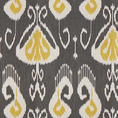 Фото Ткань портьерная с рисунком - Орнамент - стиль Английский - Черный - Купить в Интернет-магазине