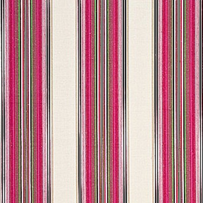 Фото Ткань портьерная с рисунком - Полоски - стиль Английский - Малиновые - Купить в Интернет-магазине