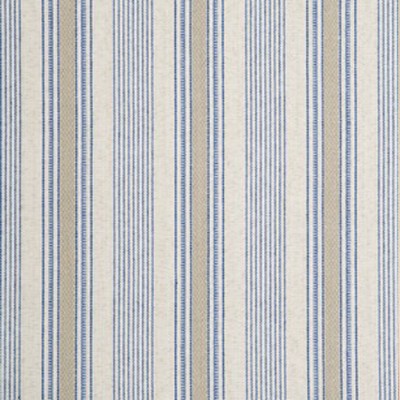 Фото Ткань портьерная с рисунком - Полоски - стиль Английский - Голубы - Купить в Интернет-магазине