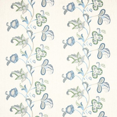 Фото Ткань портьерная с рисунком - Цветы - стиль Английский - Купить в Интернет-магазине