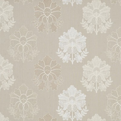 Фото Ткань портьерная с рисунком - Орнамент - стиль Английский - Светло-коричневый - Купить в Интернет-магазине