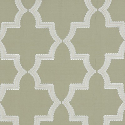 Фото Ткань портьерная с рисунком - Орнамент - стиль Английский - Зеленый - Купить в Интернет-магазине