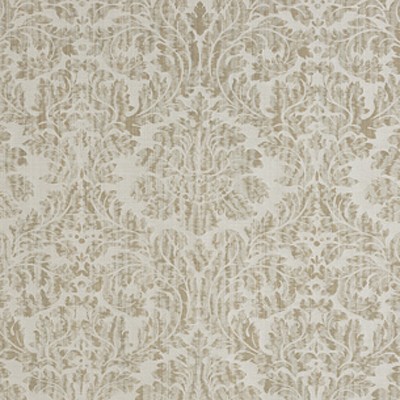 Фото Ткань портьерная с рисунком - Дамаск - стиль Английский - Бежевый - Купить в Интернет-магазине