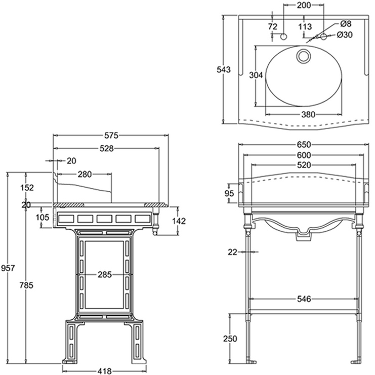 Фото Раковина - стиль Английский - Купить в Интернет-магазине Фото Раковина - стиль Английский - Купить в Интернет-магазине