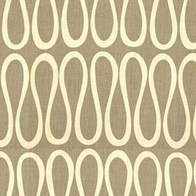 Фото Ткань портьерная с рисунком - Орнамент - стиль Современный - Коричневый - Купить в Интернет-магазине