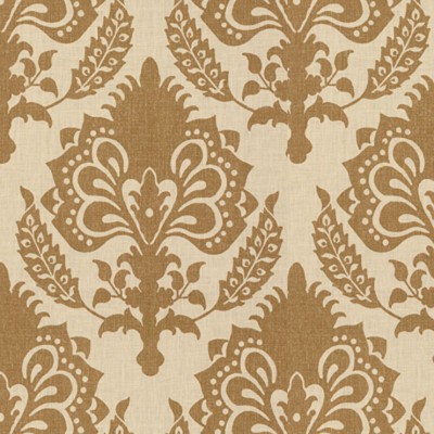 Фото Ткань портьерная с рисунком - Дамаск - стиль Английский - Бежевый - Купить в Интернет-магазине