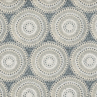 Фото Ткань портьерная с рисунком - Орнамент - стиль Английский - Голуба - Купить в Интернет-магазине