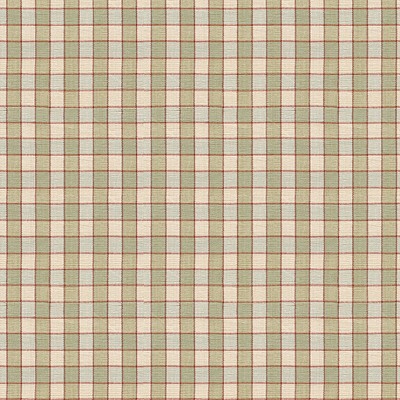 Фото Ткань портьерная с рисунком - Клетка - стиль Английский - Зеленая - Купить в Интернет-магазине
